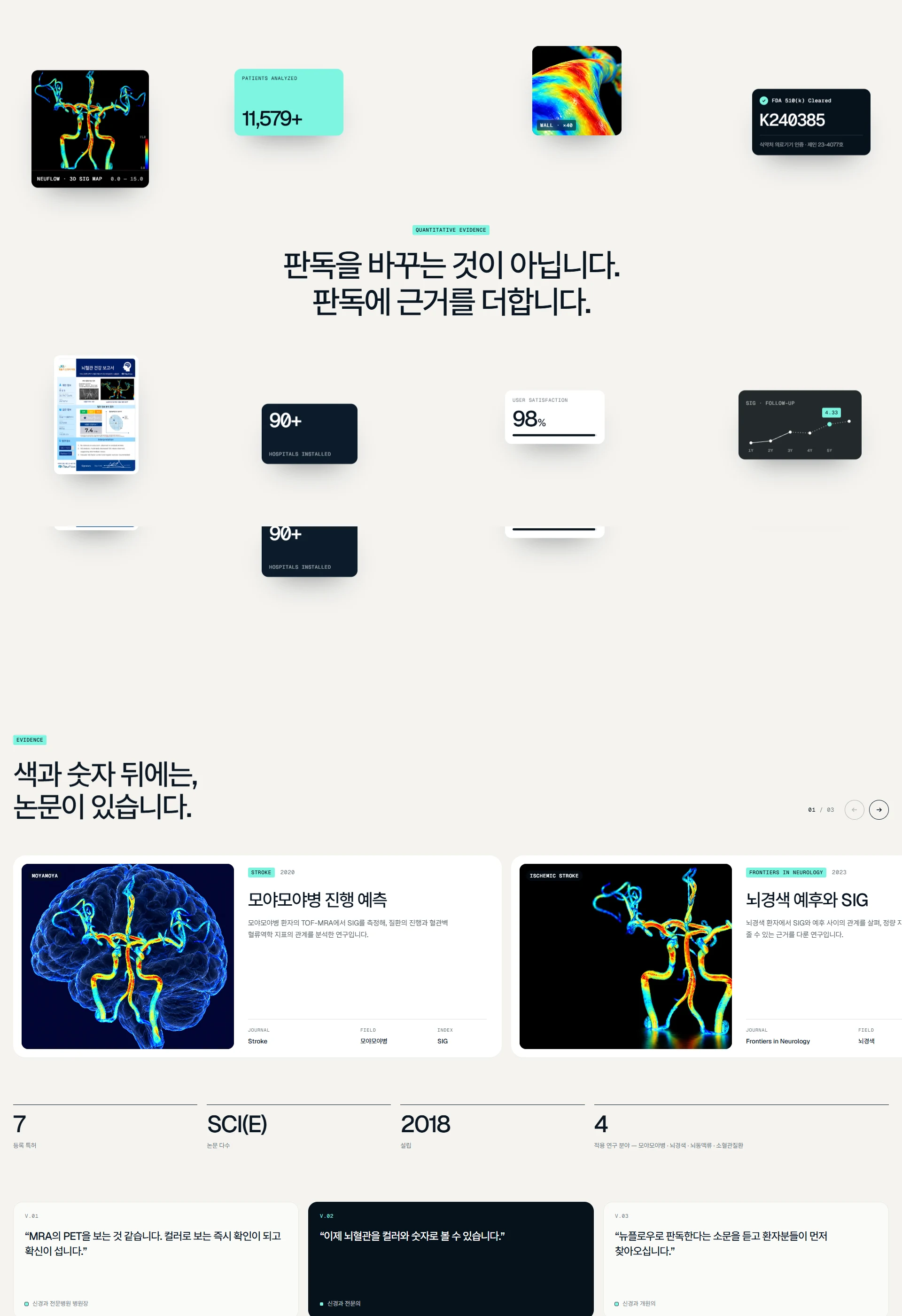 MEDIIMG 웹사이트 전체 페이지 스크린샷 6/7