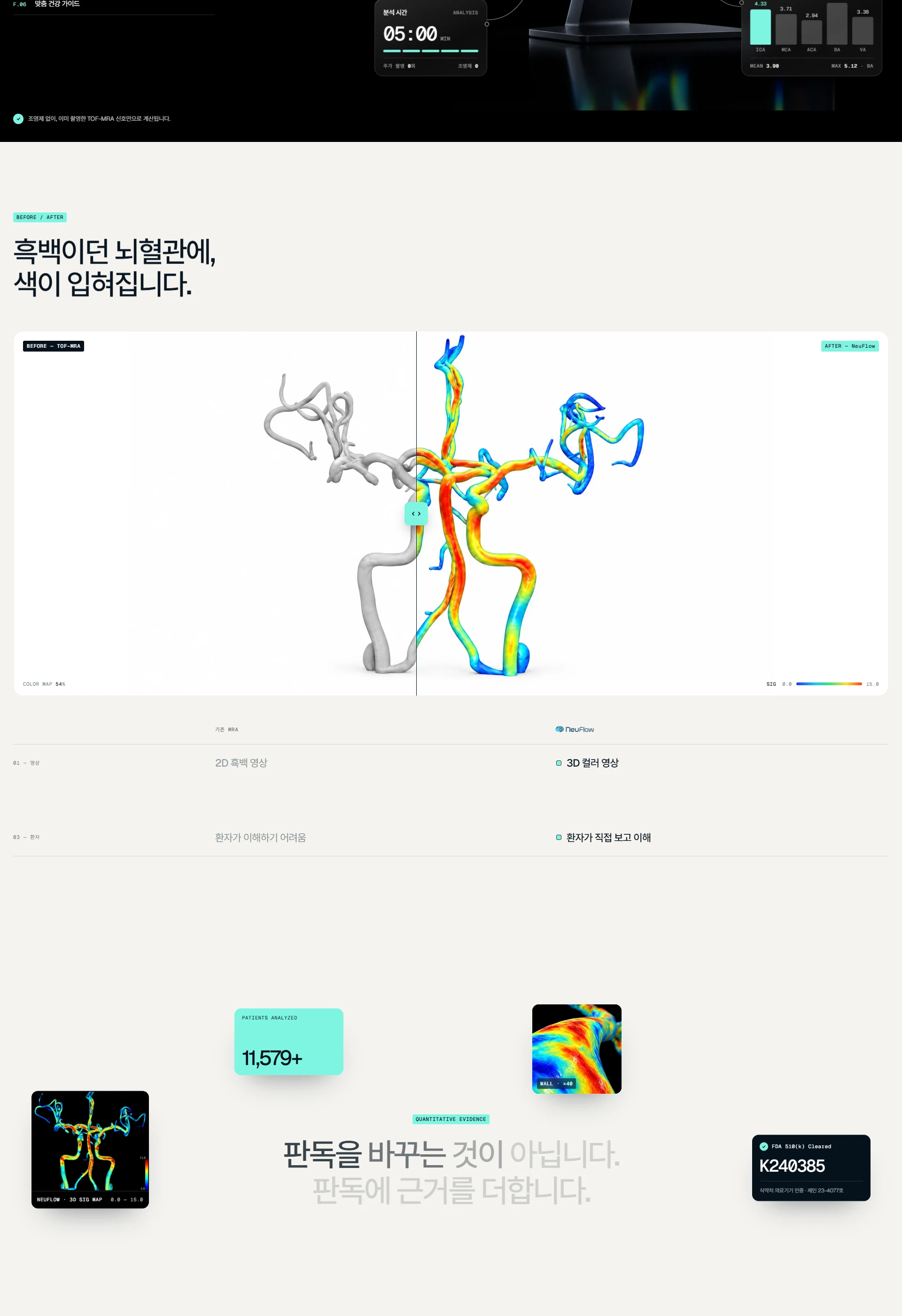 MEDIIMG 웹사이트 전체 페이지 스크린샷 5/7
